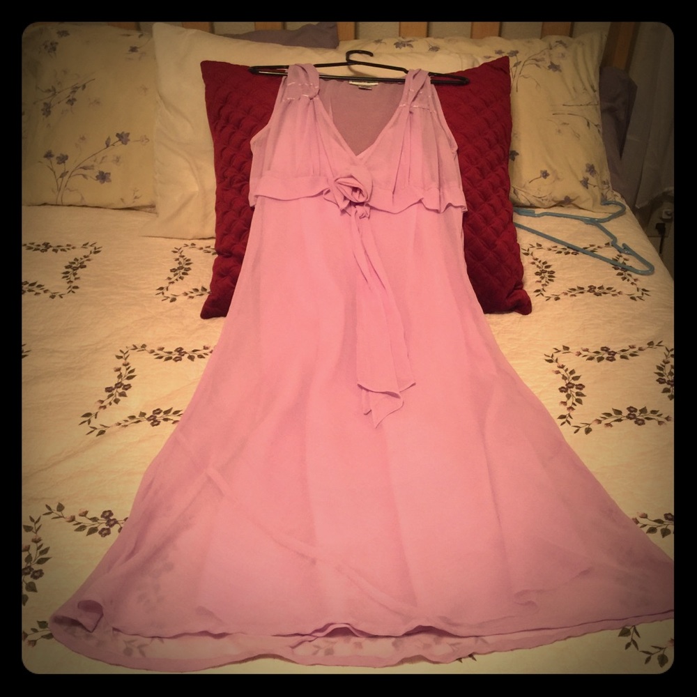 Lavender cocktail dress